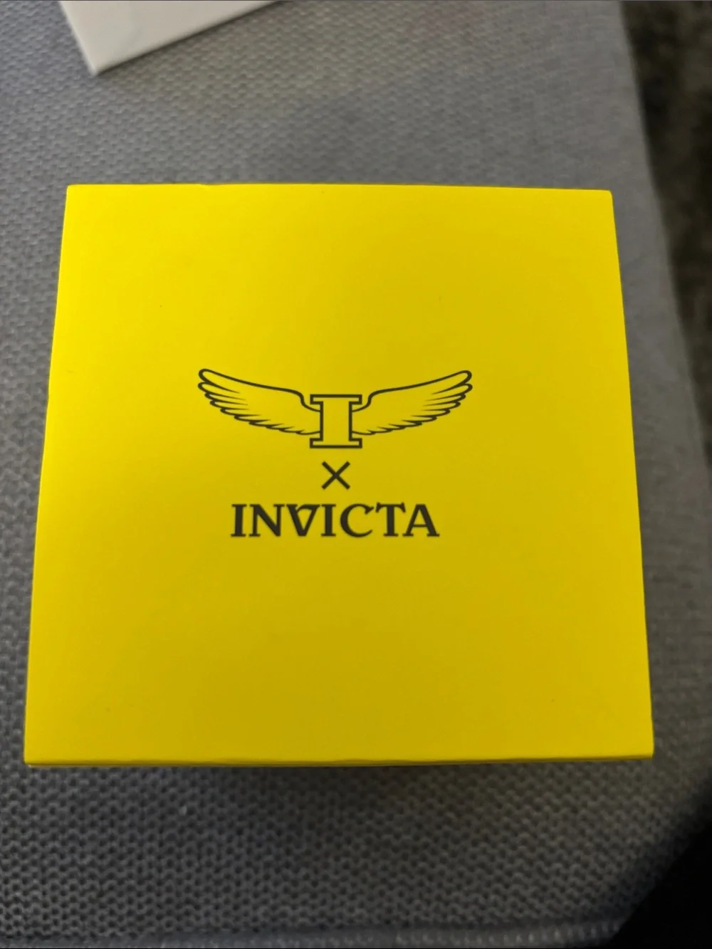 Invicta Silver Stainless Steel Watch with Blue Dial